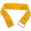 DIYEAH Bendaggio per Gambe Elastico 2 Persone, Nastro per Gara a Tre Gambe, Nylon, Portatile, Giallo, per Eventi Scolastici e Fitness