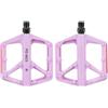 QuivyLivy Pedali per bici in nylon con cuscinetti Dual DU e riflettori per