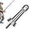 Xasbseulk Supporto per mulinello da pesca, supporto in alluminio per | Mulinello bilanciato,Stabilizzatore di maniglia portatile e barra di bilanciamento, parti di ricambio per pesca all'aperto