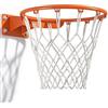 Generic Canestro da basket resistente con molla ammortizzante, bordo universale per montaggio a parete per giochi interni ed esterni, ideale per tutte le età, facile da installare e durevole