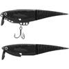 Generic 9.5/11.50g Crankbait Soft, Nero VERSIONE SOMMERGIATA