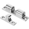 BRIGHTFUFU Fermo Porta, Fixing Door Holder, Acciaio Inossidabile Argento, Riduce l'Apertura della Porta, per Yacht e Barche