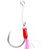 Tufgo Ami da pesca con filo luminoso, 5 pezzi, per pesca in acque profonde (2/0