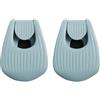 Tufgo Porta canna da pesca, 10 pezzi, regolabile, in EVA, organizer per canne da pesca, leggero, portatile, per kayak, accessorio per kayak, 4,5 x 3 cm (blu)