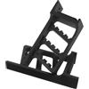 ifundom Longbow Wall Rack e Arrow Rack a Muro per Archi Ricurvi, Supporto Ergonomico in PLA Nero con Installazione Facile, per Casa