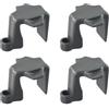 ZMdooreasy Pontoon - Clip per parafango per barca, confezione da 4 pezzi
