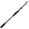 Tufgo Canna da pesca telescopica in fibra di carbonio, 2,4 m, canna da pesca media per kit da surf casting