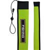 TAZIZI Calza per canna da pesca, anti-strappo, 110 cm, verde