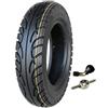 WEISHIDAI 3.50-10 Pneumatico Tubeless, 3.50 10 8PR 58J 236kg Alta Aderenza