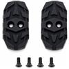 Ronyme Adattatore Pedale Bici Coperture Tacchette Scarpe Converti Tacchette in Suola Piatta Presa Antiscivolo Installazione Sicura Nylon Compatto Adatto per