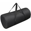 LeeQinersw Borsone con Manici Capiente, Nero, Nero, Diametro 46 X 100 Cm
