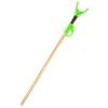 Tufgo Supporto telescopico per canna da pesca, a forma di Y, per pesca alla carpa e in mare, supporto in metallo, 52-80 cm (verde)