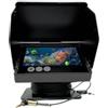 ZMdooreasy Fish Finder macchina fotografica 6-8h per la vita della batteria IPS schermo Fish Finder (A)