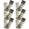 WRITWAA 6 Rotoli Nastro Mimetico Autoadesivo per Attrezzature Outdoor Non Tessuto Motivo a Rete, Versatile Senza Residui, per Campeggio e Sport Allaperto