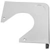 USHOBE Piastra Angolare Design Elegante Argento Facile Installazione in Plastica Dura Resina e Maggiore Stabilità per Pool Table per Accessori Angolo Tavolo da Biliardo