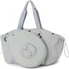 Generic Borsone con Porta Racchetta Robusto, Borsa Per Racchette Da Badminton E Tennis, Grigio, Grigio