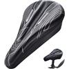 Risveglio Cuscino per sella da ciclismo confortevole per MTB da strada (nero e blu)