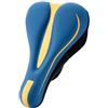 Gettimore Cuscino per sella bici in gel comfort per lunghe pedalate | Imbottitura in morbido gel di silicone, riduce il dolore, si adatta a sedili da strada e MTB, fondo in gomma antiscivolo
