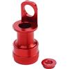 Besttoolifes Adattatore per montaggio a pedale per bicicletta | 48 x 21 mm, lega di alluminio di qualità, lavorazione CNC, per pedali a sgancio rapido, fibbia portatile