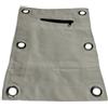 SWETRACE Sacco da Boxe da Parete Bianco in Canvas Fibbia in Ottone