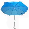 Bemonew Ombrello per sedia con morsetto, ombrello da sole per sedia, copertura oversize, blocco UV, paralume rivestito in argento, blu