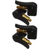 HOMOCONO 4 Pezzi Adattatore Gonfiaggio Bici Doppia Testa 5/6-32 Plastico