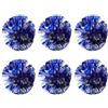 GATHINESS 6 Pezzi Pompom Cheerleading, Cheer Pom Poms, Palline da Cheerleading in Plastica Anello Le Dita, per Eventi Sportivi e Tifo
