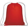 Artexia - Sacca Zainetto in Cotone - Borsa Coulisse Palestra - Borsa in Tessuto 42x38cm (Rosso)