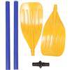 FRCOLOR Doppia Pala 140cm per Piccole Barche Gonfiabili | Plastica, Impugnatura Comoda e Superficie Liscia, per Campeggio e Spettacoli Acquatici, per Adulti Principianti