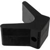 GATHINESS Boat Trailer Bow Stop V Style, Blocco di Gomma Nero 2 Pollici, Facile Installazione, per Kayak e Barca, Accessori per Rimorchio Barca