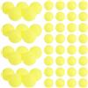 Hemobllo 50 Pezzi Palline da Ping Pong Opache 40mm senza Cuciture in Pp
