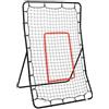 KMTNERVG Softball Rebounder 88 x 79 x 137 cm in acciaio | Rete in polietilene, per baseball, calcio, basket, facile da trasportare