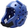 MERRYHAPY Caschetto Taekwondo Bambini in EVA Leggero per Allenamento Blu | Aperti per Orecchie e Viso, Fascia Elastica Adesiva, per Mma e Point Sparring