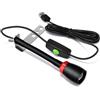 TAZIZI Rod Light, zattera portatile | Luce portatile per canna da pesca notturna, alimentazione con porta USB, alluminio, accessori per la pesca