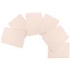 DOITOOL 6 Pezzi Adesivi per Suole di Scarpe da Ballo in Pelle Scamosciata Beige Quadrati, Riutilizzabili Superficie Morbida e Stabile per Pavimenti da Studio Indoor