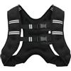 Generic Gilet zavorrato da donna, 3 kg, con strisce riflettenti