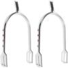 Toyvian Speroni Design Elegante da Equitazione in Lega di Zinco con Cristalli Argento e Precisione Artigianale per attività Equestri Versatili
