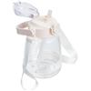 TOYANDONA Borraccia per Cannuccia 1300ml Capacità Grande, Design Creativo in Pc, Pratica e Resistente, per Attività Quotidiane e Sport Riutilizzabile