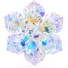 DUNSBY Spilla Fiore Con Strass Spilla con fiori di piante intarsiate da 5 pezzi