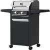 Fagor Commercial FAGOR BBQ Force Grill - Barbecue elettrico da 3000 W per esterni e interni, griglia elettrica con gambe e armadio/guardaroba, temperatura 330 °C, doppia zona cotta, senza fumo, grande superficie