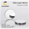 Cloudray 500W Co2 Laser Si Specchi riflettenti Lente Refiectivity 99.6% Lente riflettente con rivestimento nero per incisore laser CO2