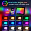 Arbrac TUYA Smart Control Proiettore RGB Luce impermeabile 100W Luce esterna LED Luce di inondazione per giardino Decorazione del cortile WIFI Connect