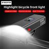ESMARTER Accessori per bici Lampada frontale da 1200LM Alimentatore mobile a LED ricaricabile tramite USB Faro per mountain bike impermeabile Accessori per biciclette