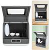 NONE Lavastoviglie da appoggio compatta Touch Control 12-20 pezzi di stoviglie 800W Mini lavastoviglie per cucina, 45x40x44,8 cm, Bianco
