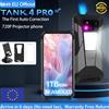 8849 Tank 4 Pro Smartphone robusto Unihertz con proiettore 1TB+36G 5G AI Dimensity 8300 AMOLED 3K Android 14 6.78''120HZ 11600mAh