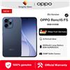 OPPO Versione UE dello smartphone OPPO Reno15 FS 5G 8 GB + 512 GB blu, ColorOS 16.0, Snapdragon 6 Gen 1, 6500 mAh, 80 W, 6,57 pollici, 2372 * 1080 pixel, fotocamera OIS da 50 MP, NFC, Wi-Fi 5, Bluetooth