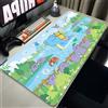Bandai Tappetino per Mouse da Gaming Grande in Gomma, Tappetino Antiscivolo per Tastiera e Scrivania, Accessori per PC e Laptop, Tappeto Kawaii P-Pokemon