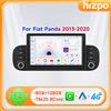 HIZPO Autoradio Hizpo 7" per Fiat Panda 2013-2020 GPS Stereo Multimediale WiFi 4G 8-Core RDS Wireless CarPlay Android Auto DSP