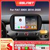 OSSURET Autoradio 9" AI Voice Carplay Android 14 per FIAT 500X 2014-2020, lettore multimediale con Snapdragon 8 Core, GPS, Stereo e Schermo con Telecamera 360