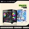 POWER TRAIN G-PARTNERS Xinrui X1 Case PC MATX Mini-ITX Senza Colonna Panoramica Vista Mare 240 Raffreddamento a Liquido Mini Case Panoramico per Computer